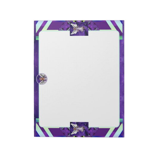 Bloc-note Âme violette (Tourné)