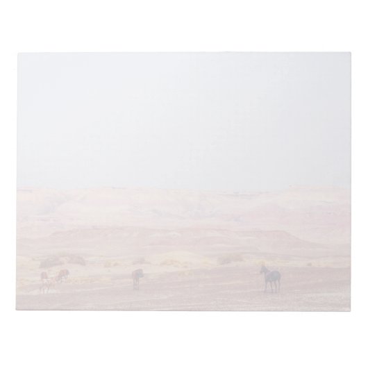 Bloc-note American Desert Horses P8670 (Devant)
