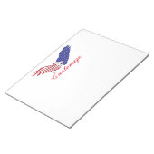 Bloc-note American Eagles Thunder_Cove 4 juillet patriotique (Incliné)