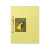 Bloc-note American Goldfinch - Photo originale (Tourné)