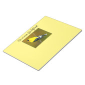 Bloc-note American Goldfinch - Photo originale (Incliné)