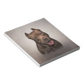 Bloc-note American Staffordshire Terrier (Incliné)
