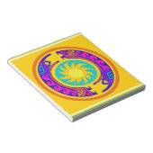 Bloc-note Amérindiens d'Arc-en-ciel (Incliné)