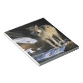 Bloc-note Amérique du Nord, USA, Minnesota. Loup (Canis) (Incliné)