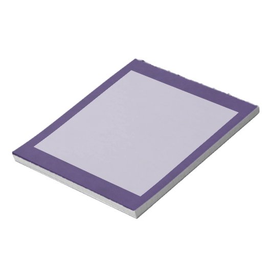 Bloc-note Amethyst violet couleur velours Personnalisé Accue (Tourné)