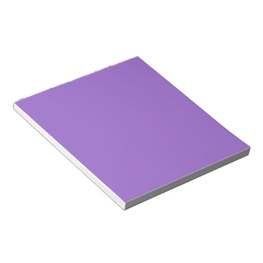 Bloc-note Améthyste (couleur solide) (Incliné)