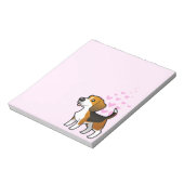 Bloc-note Amour beagle (Tourné)