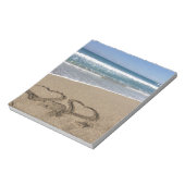 Bloc-note Amour de plage (Tourné)