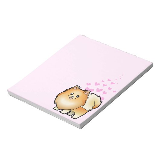 Bloc-note Amour de Poméranie (Tourné)