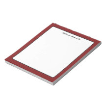 Amour papillon | Bordure rouge 1 couleur solide