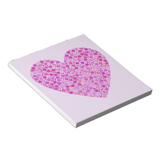 Bloc-note amour pointu (Incliné)