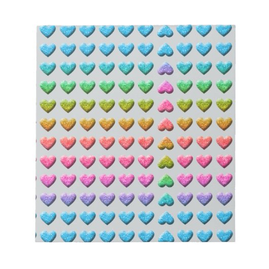 Bloc-note amour renversé (Devant)