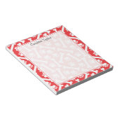 Bloc-note Amoureux de les chiens Empreintes de pattes & os R (Incliné)