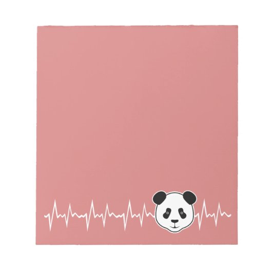 Bloc-note Amoureux de Panda (Devant)