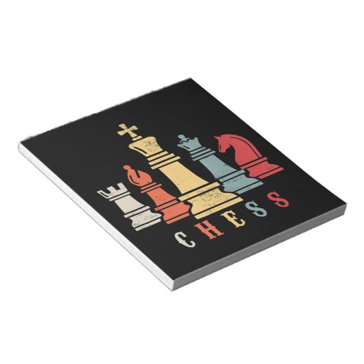 Bloc-note Amoureux des échecs | Jeu d'échecs Checkmate Cadea (Incliné)