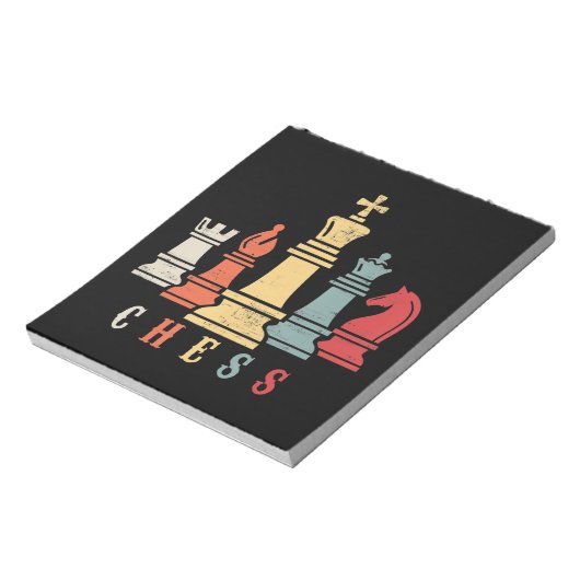 Bloc-note Amoureux des échecs | Jeu d'échecs Checkmate Cadea (Tourné)