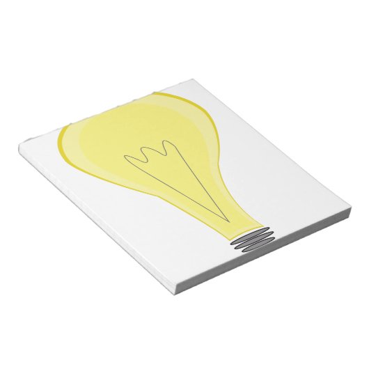 Bloc-note ampoule (Incliné)