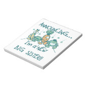 Bloc-note Amusante nouvelle grande soeur Légume (Tourné)