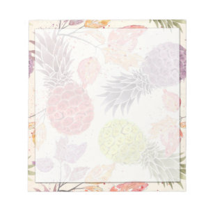 Bloc-note Ananas, couple doux
