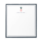 Bloc-note Ananas Rose | Personnalisé (Devant)