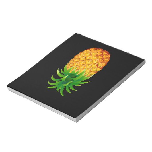 Bloc-note Ananas vers le bas (Tourné)