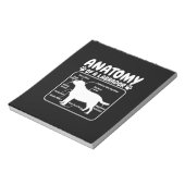 Bloc-note Anatomie du chien du Labrador (Tourné)