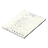 Bloc-note Anatomie Vintage | Vertèbres (Tourné)