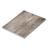 Bloc-note Anciennes planches en bois (Tourné)