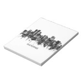 Bloc-note Ancrage Alaska skyline BW (Tourné)