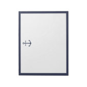 Bloc-note Ancre bleue marine (Tourné)