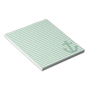 Bloc-note Ancre Parties scintillant Girly Mint