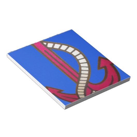 Bloc-note Ancre rouge (Incliné)