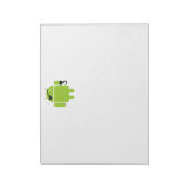 Bloc-note Android Robot (Tourné)