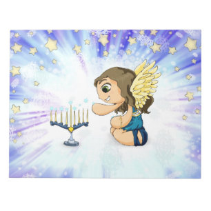 Bloc-note Ange de Menorah