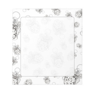 Bloc-note Ange de Noël de motif de collage de vacances de