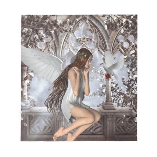 Bloc-note Angel et sa colombe (Devant)