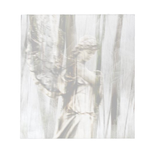 Bloc-note Angel marche à travers l'hiver (Devant)