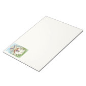 Bloc-note Anges Mignons Avec Croix Et Fleurs (Incliné)