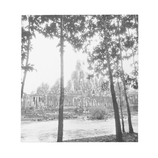 Bloc-note Angkor Cambodge, Vue du Bayon (Devant)