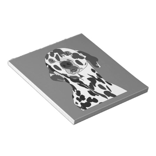 Bloc-note Animal de compagnie de chien dalmate (Incliné)