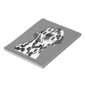 Bloc-note Animal de compagnie de chien dalmate (Tourné)