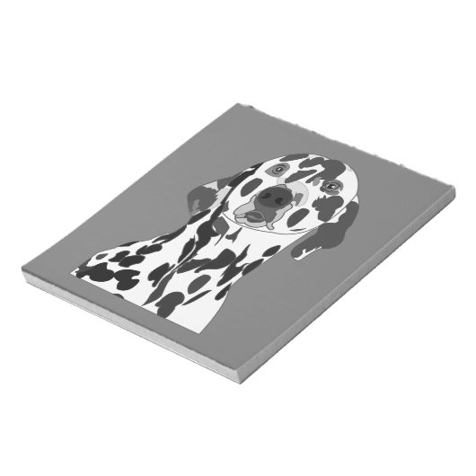 Bloc-note Animal de compagnie de chien dalmate (Tourné)