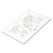 Bloc-note Animal World Map (Incliné)