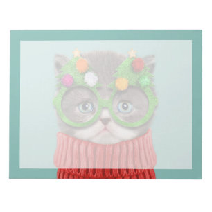 Bloc-note Animaux Bébés les Plus Mignons   Sweater de Noël d