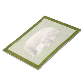 Bloc-note Animaux de bébés cutest | Agneau dormant souriant (Incliné)