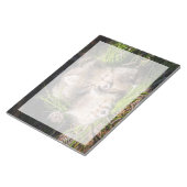 Bloc-note Animaux de bébés cutest | Baby Red Fox Kits Sleepi (Incliné)