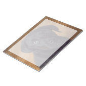 Bloc-note Animaux de bébés cutest | Black Labrador Puppy (Incliné)