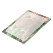 Bloc-note Animaux de bébés cutest | Calf de vache des Highla (Incliné)