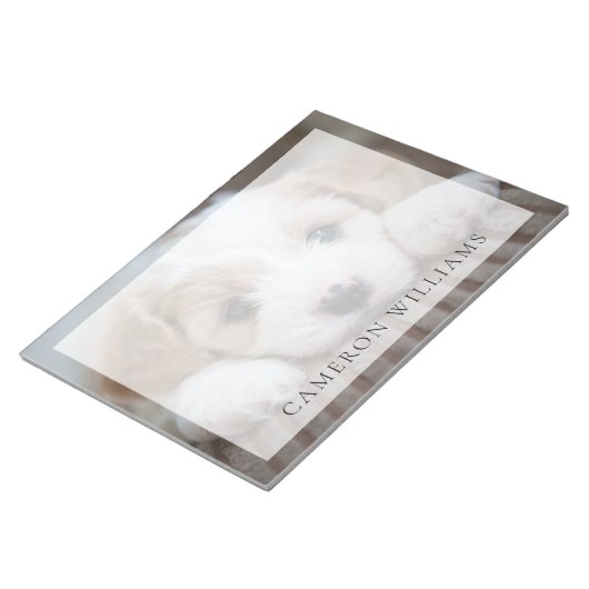 Bloc-note Animaux de bébés cutest | Cavashon Puppy (Incliné)