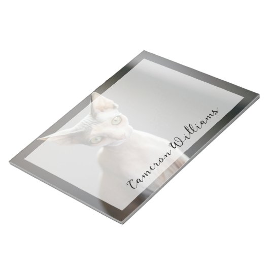 Bloc-note Animaux de bébés cutest | Chat Sphinx (Incliné)